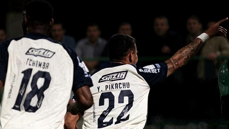 Yago Pikachu marcou o primeiro gol da partida para a equipe paraense