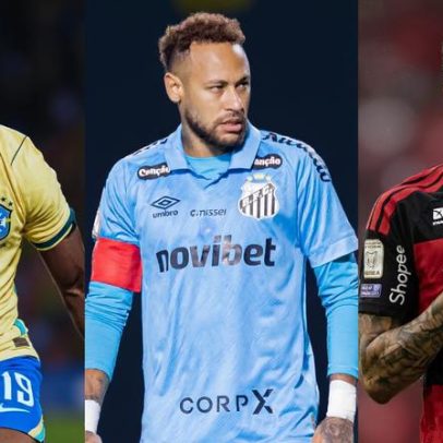 Cinco favoritos disputam as últimas vagas do ataque da Seleção na Copa