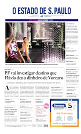 Capa Estadão: 15/05/2026