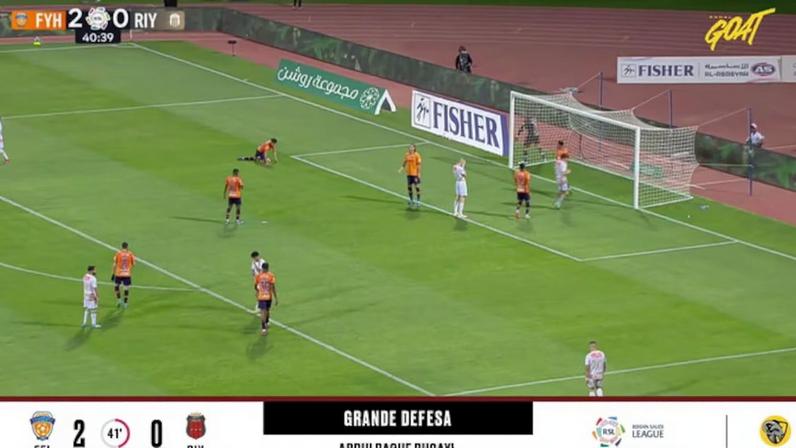Al Feiha - Al Riyadh 2 - 0 | DEFESA DO GOLEIRO - Abdulraouf Duqayl