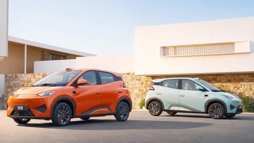 BYD Dolphin Mini tem novidades no mercado chinês