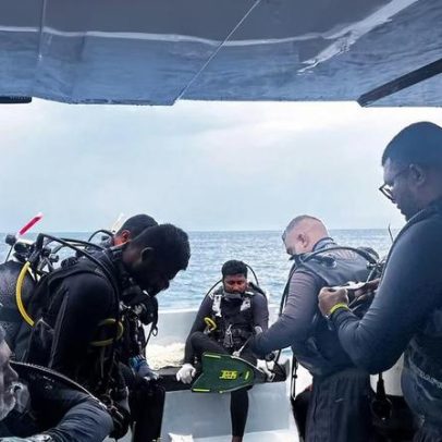 Últimos corpos de italianos mortos em caverna subaquática nas Maldivas são retirados
