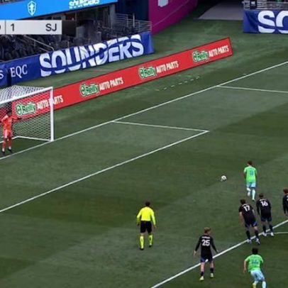 Seattle Sounders e San Jose Earthquakes empatam 1-1 com gol de Rusnák