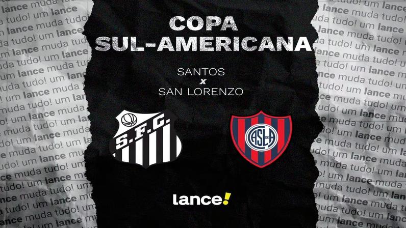 Santos x San Lorenzo: horário, transmissão e escalações da Sul-Americana