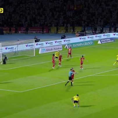 Al-Qadsiah 1-1 Al Nassr: gol de João Félix Sequeira