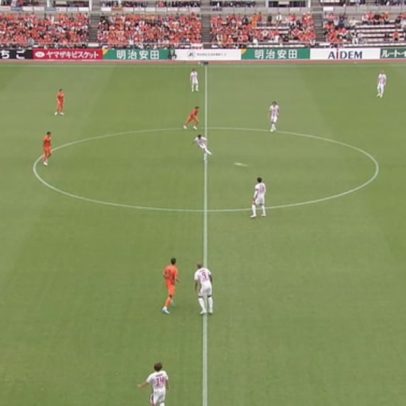 Shimizu S-Pulse e Cerezo Osaka empatam sem gols no início da partida