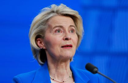 Presidente da Comissão Europeia Ursula von der Leyen