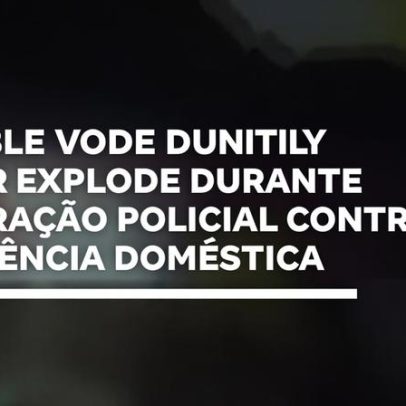 Casa explode durante operação policial contra violência doméstica