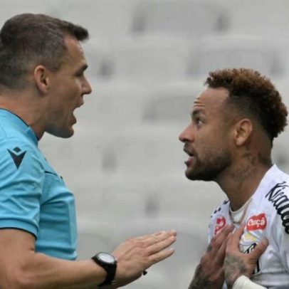 Santos pede STJD anular partida contra Coritiba por erro na substituição de Neymar