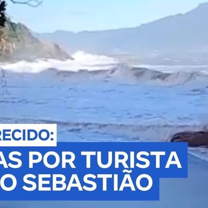 GBMar amplia buscas por banhista desaparecido em praia de São Sebastião