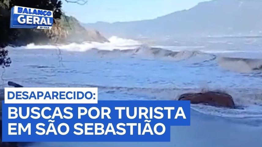 GBMar amplia buscas por banhista desaparecido em praia de São Sebastião