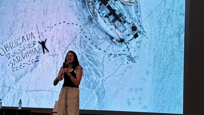 Tamara Klink fez expedição sozinha durante o inverno no Ártico e alerta para o derretimento das geleiras