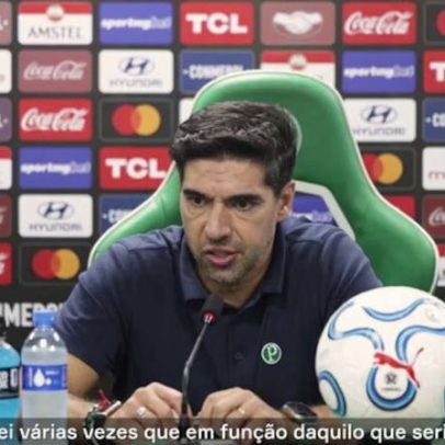 Abel admite desempenho irregular do Palmeiras e comenta protestos da torcida