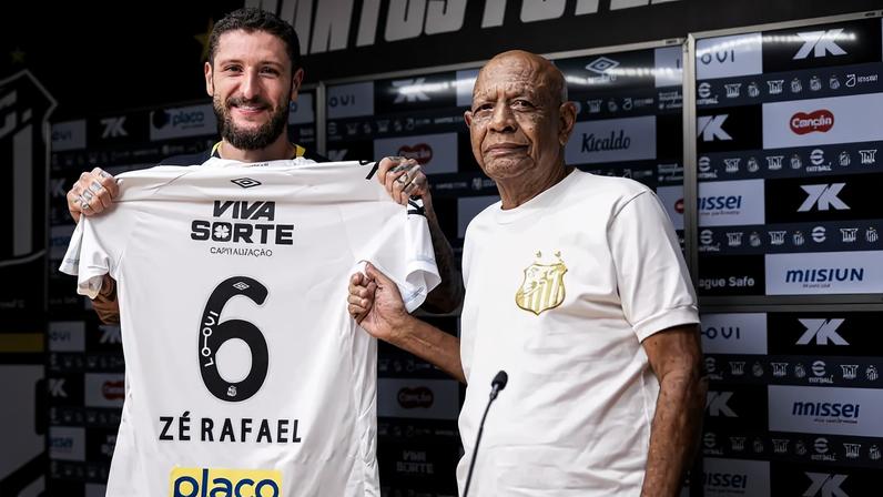 Zé Rafael custou R$ 15,5 milhões ao Santos. Mais R$ 1 milhão por mês. Não conseguiu mostrar o mesmo ótimo futebol do Palmeiras