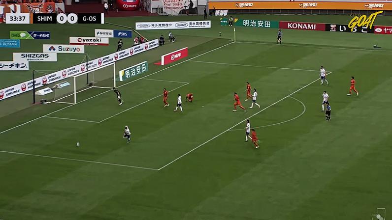 Shimizu S-Pulse e Gamba Osaka empatam 0-0; defesa do goleiro Togo Umeda
