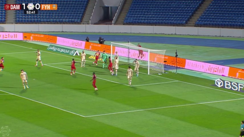 Damac – Al Fayha 2 - 0 | GOL – Abdelkader Bedrane