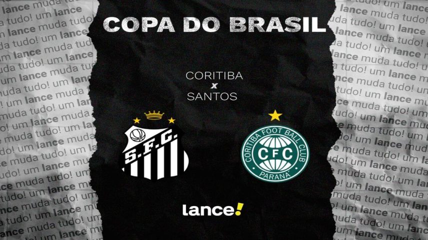 Coritiba x Santos pelo Brasileirão: horário, transmissão e escalações