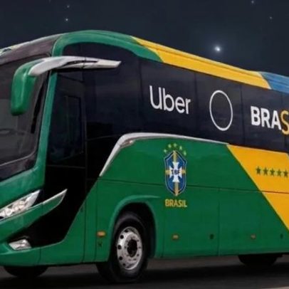 Ônibus da Volkswagen levará a seleção brasileira