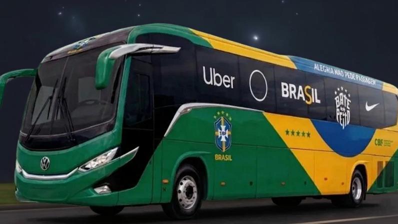 A operação começa com o deslocamento da delegação da Granja Comary, em Teresópolis (RJ), até o Maracanã, no Rio de Janeiro