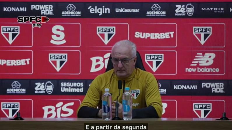 Dorival diz que instinto de se resguardar prejudicou resultado do São Paulo