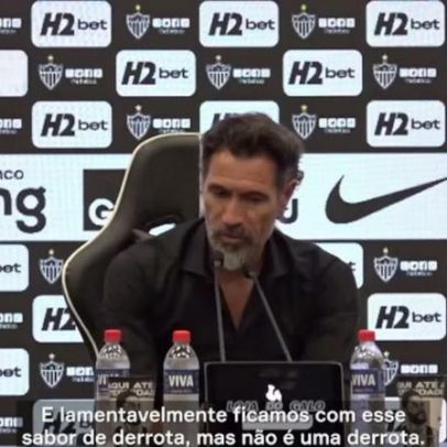 Domínguez lamenta o modo como o time leva empate e diz que nos custa caro