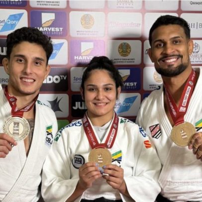 Brasil garante 1 prata e 2 bronzes no último dia do Grand Slam de Astana de judô