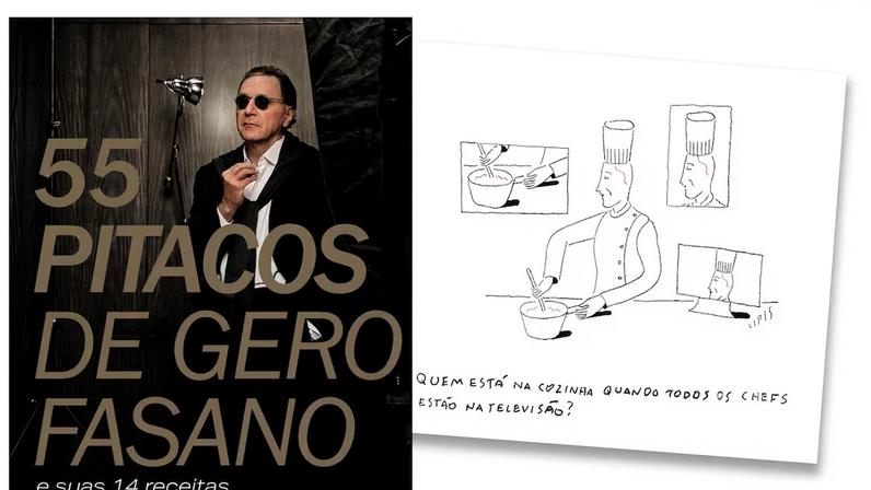 Gero Fasano lança livro e questiona: hoje todo mundo é chef, tudo é experiência