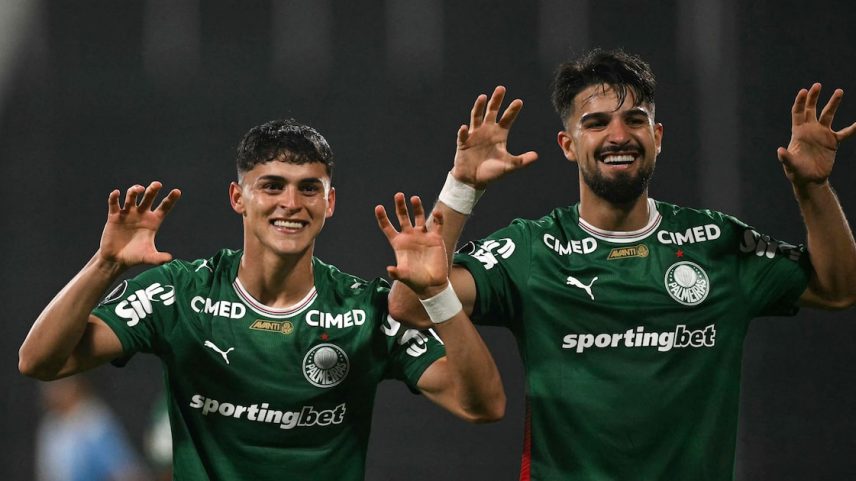 Flaco López e Sosa ajudaram o Palmeiras a construir a vitória na Libertadores.