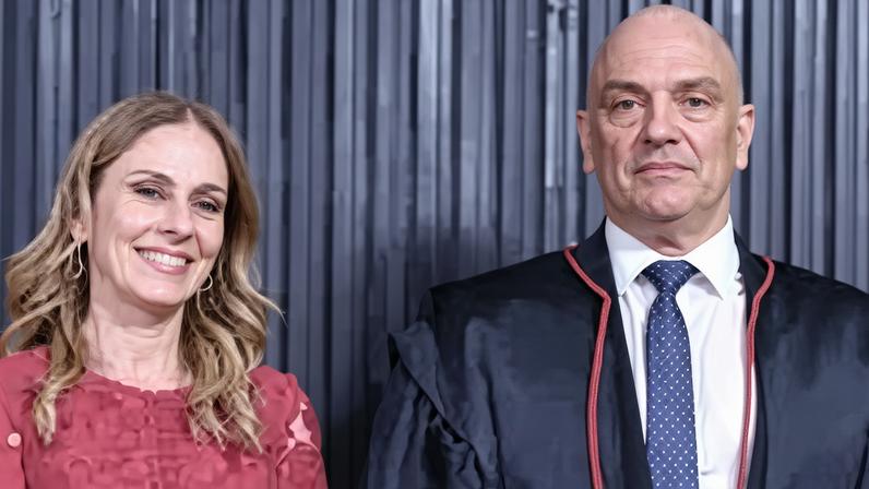 Viviane Barci e Alexandre de Moraes