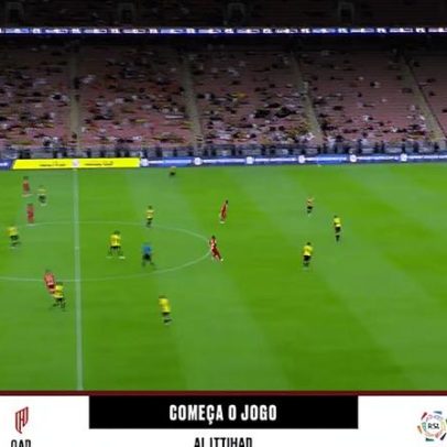 Al Qadisiya vence Al Ittihad por 1 a 0 no início do jogo