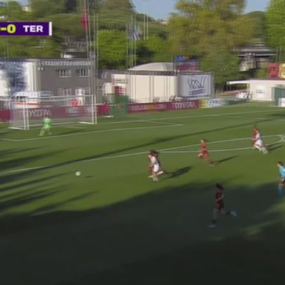 AS Roma vence a Ternana por 2 a 0 na Série A Feminina