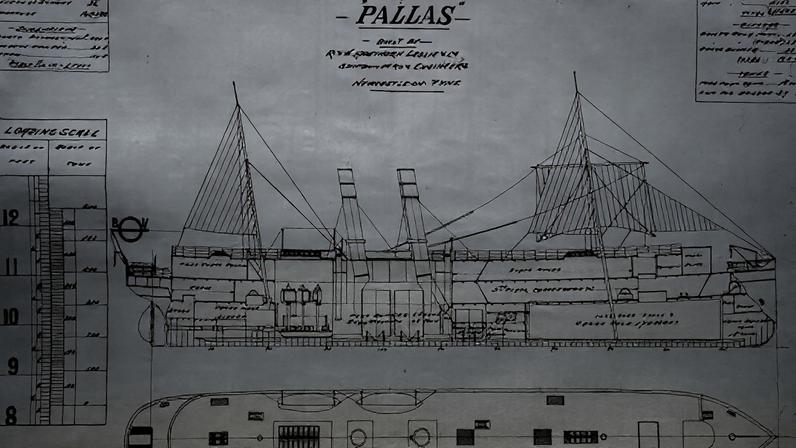 Embarcação participou da Revolução Federalista no século 19; hoje, seus escombros interferem no acesso ao Porto de Itajaí