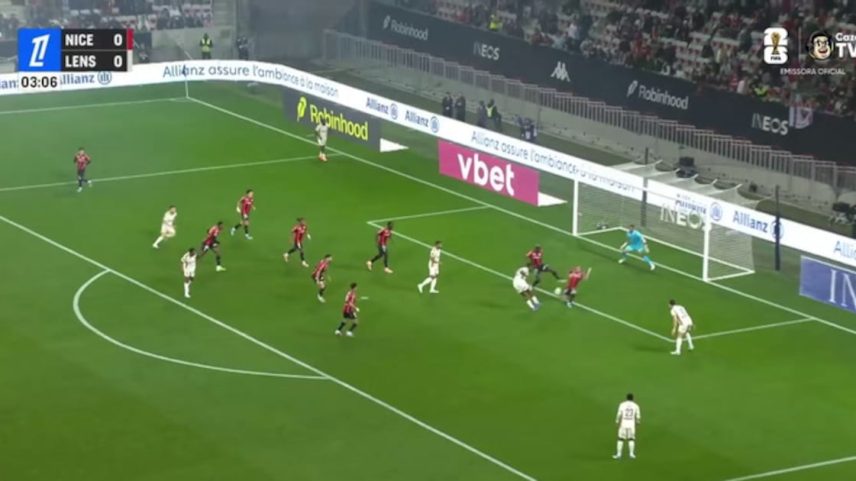 Melhores momentos: Nice 1 - 1 Lens (Ligue1)