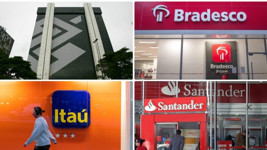 Banco do Brasil, Santander, Itaú Unibanco e Bradesco registraram R$ 44,8 bilhões em despesas com provisões contra devedores duvidosos no primeiro trimestre