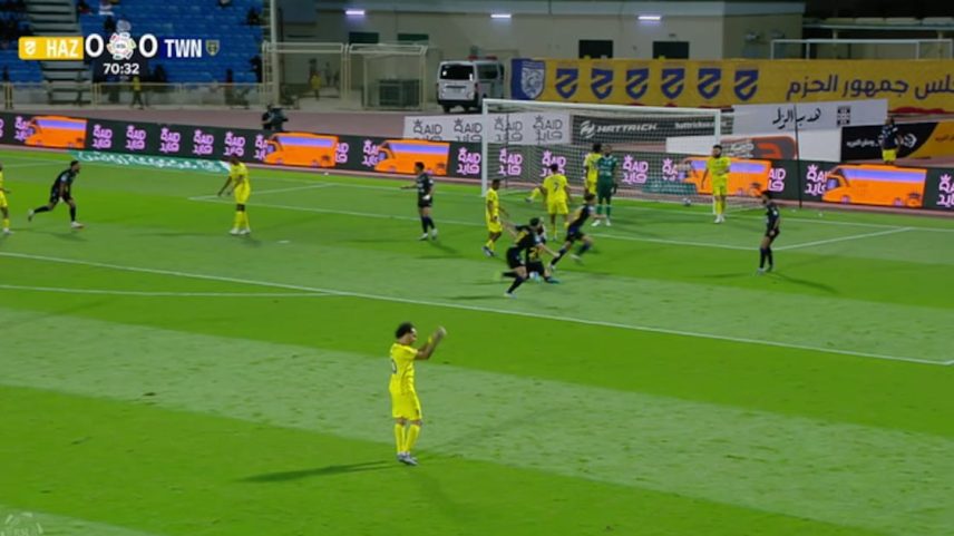 Al Hazem – Al Taawoun 0 - 1 | GOL – Aschraf El Mahdioui