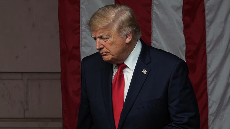 O presidente dos Estados Unidos, Donald Trump