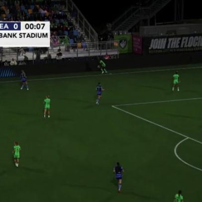 Boston Legacy e Seattle Reign empatam 0 a 0 no início da partida