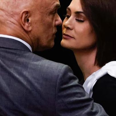 Encontro entre Alexandre de Moraes e Michelle Bolsonaro acontece no TSE