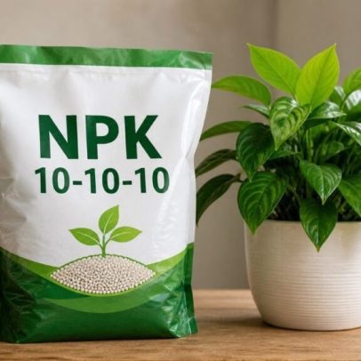 Escolha correta de fertilizantes é essencial para a saúde das plantas