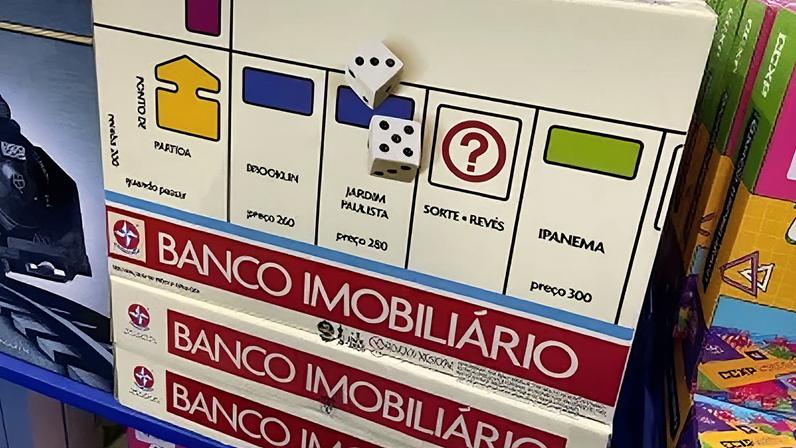 Banco Imobiliário atravessou gerações e segue um dos jogos mais clássicos no Brasil