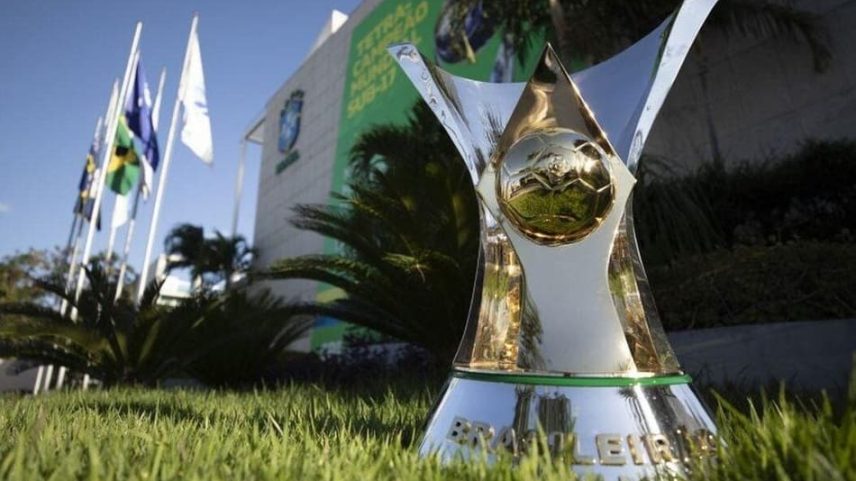 Troféu da Série A do Brasileirão (Foto: Lucas Figueiredo/ CBF)