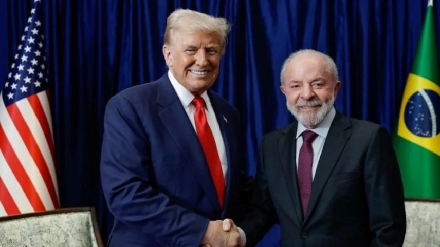 1 de 1 Trump Lula - Foto: Ricardo Stuckert/PR