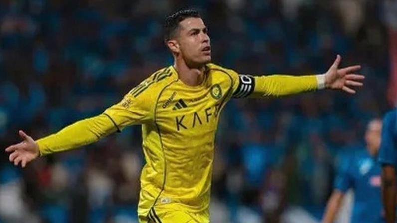Cristiano Ronaldo celebra gol no Al-Nassar