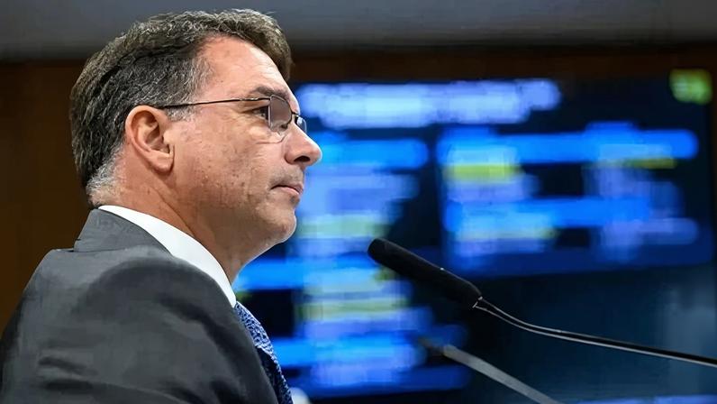 O senador e pré-candidato a presidência Flávio Bolsonaro (PL-RJ)