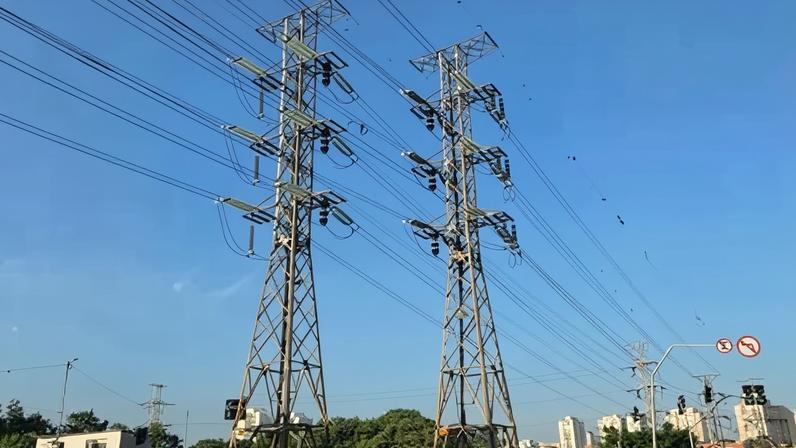 Linhas de distribuição de energia