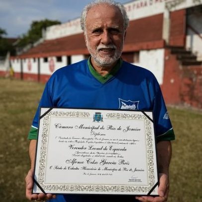 Câmara do Rio homenageia Afonsinho, ídolo do Botafogo e pioneiro do passe livre