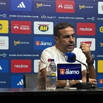 Artur Jorge lamenta derrota do Cruzeiro em clássico e diz que faltou inteligência