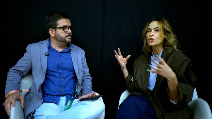 Ana Paula Renault é a convidada do programa semanal da coluna GENTE - (Reprodução/VEJA)