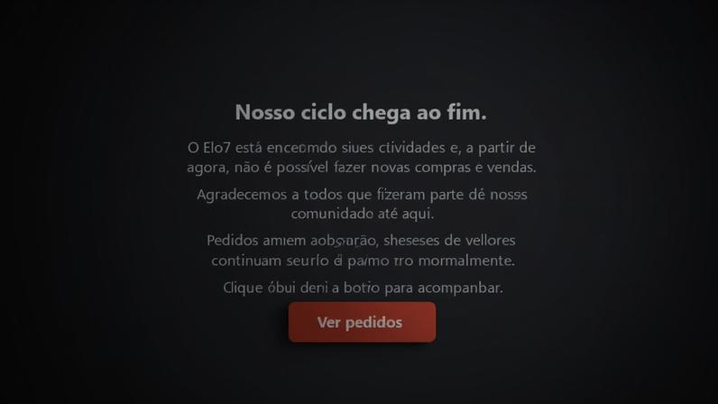 Fim da Elo7 - Imagem: site Elo7