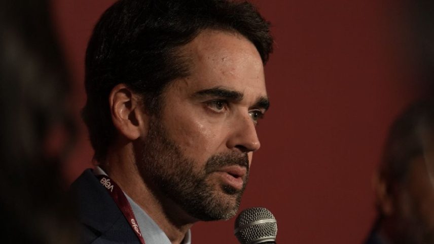 Eduardo Leite no Fórum VEJA Brazil Insights Nova York (Erika Fujyama/Divulgação)